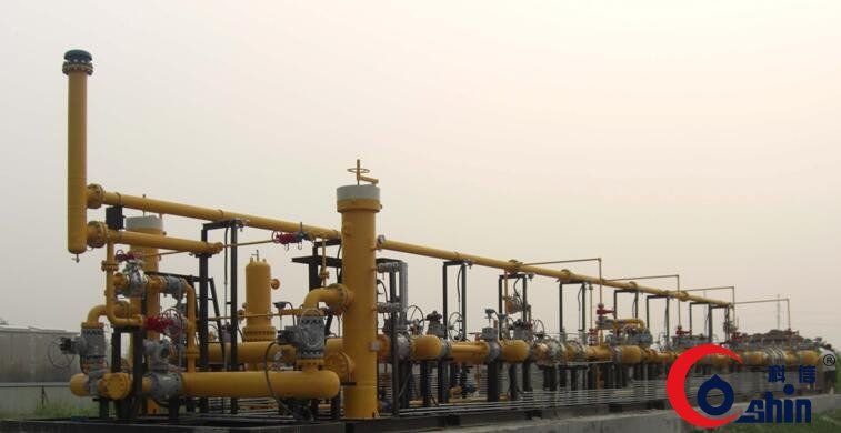 青島平度門(mén)站撬裝式天然氣調(diào)壓計(jì)量站